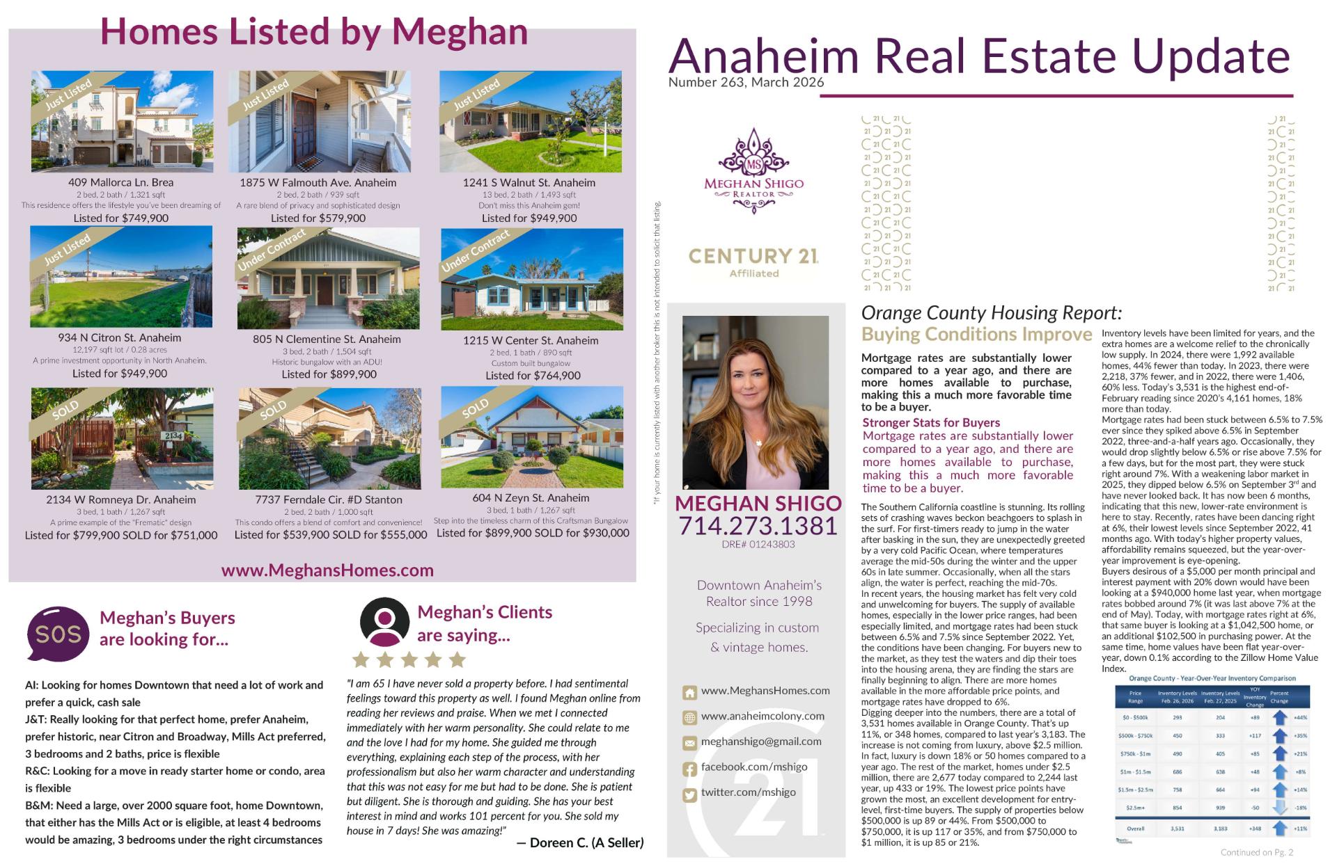 March 2026 Newsletter